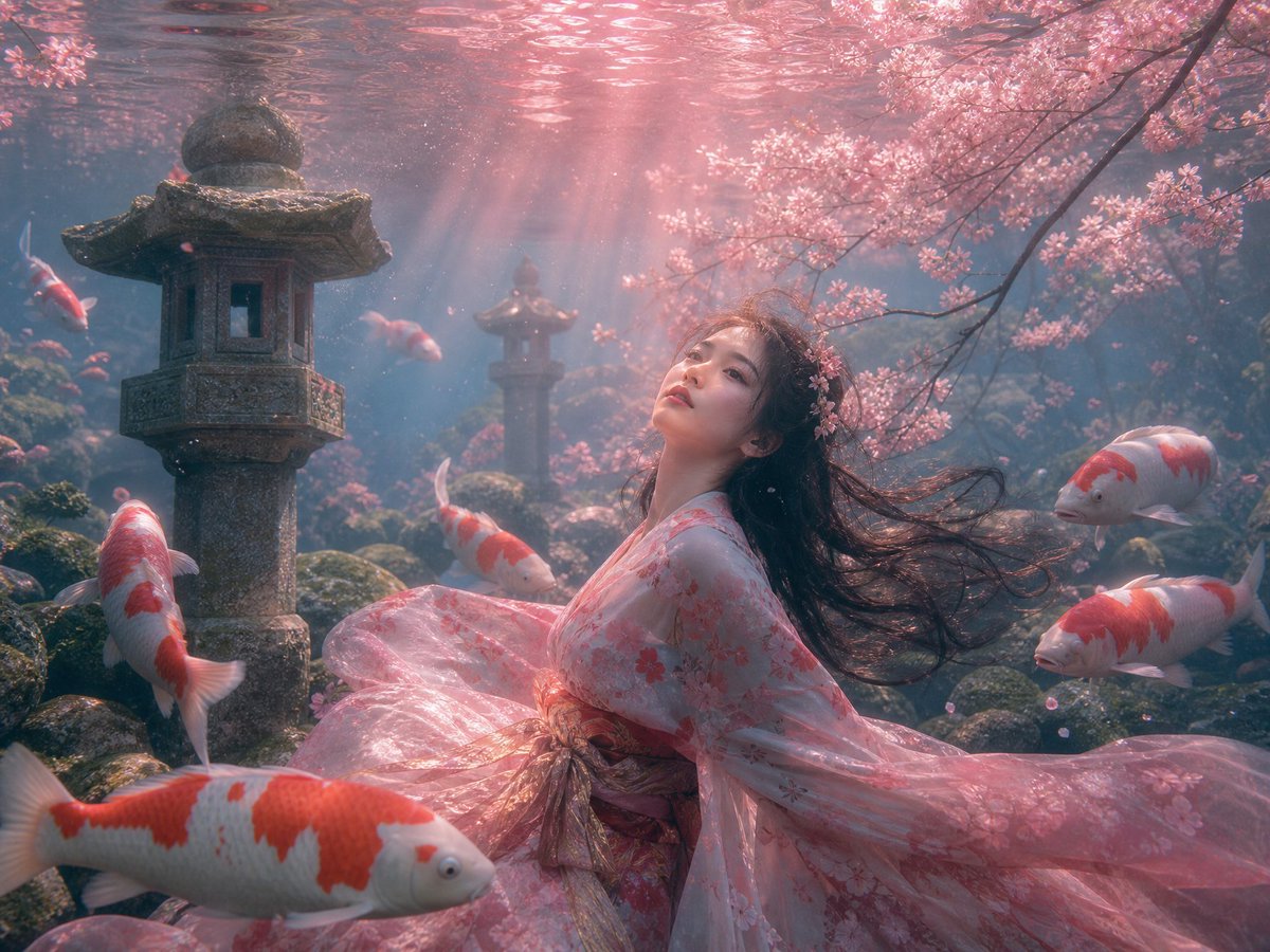 Atmospheric Underwater Photography Template example 3