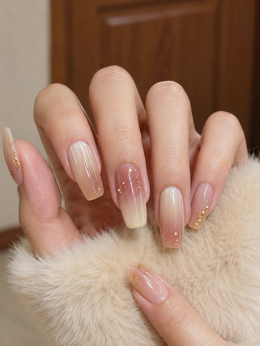 Realistic Manicure Hand Retouch AI image template preview