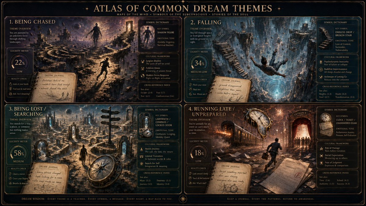 Dream Interpreter Terrain Map AI image template preview