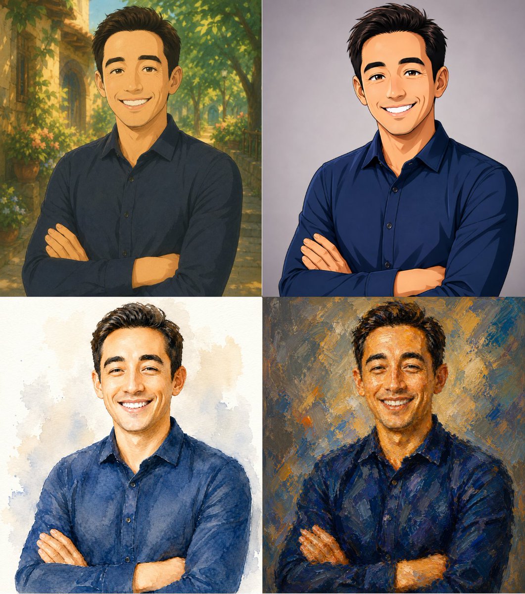 Ghibli and Anime Style Photo Transformation example 2