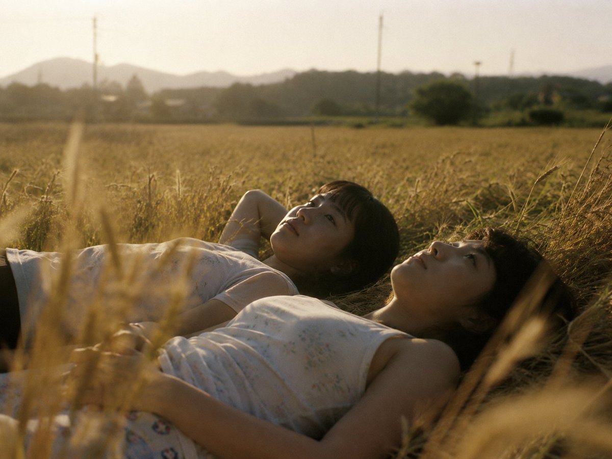 Golden Field Sunset Portrait AI image template preview