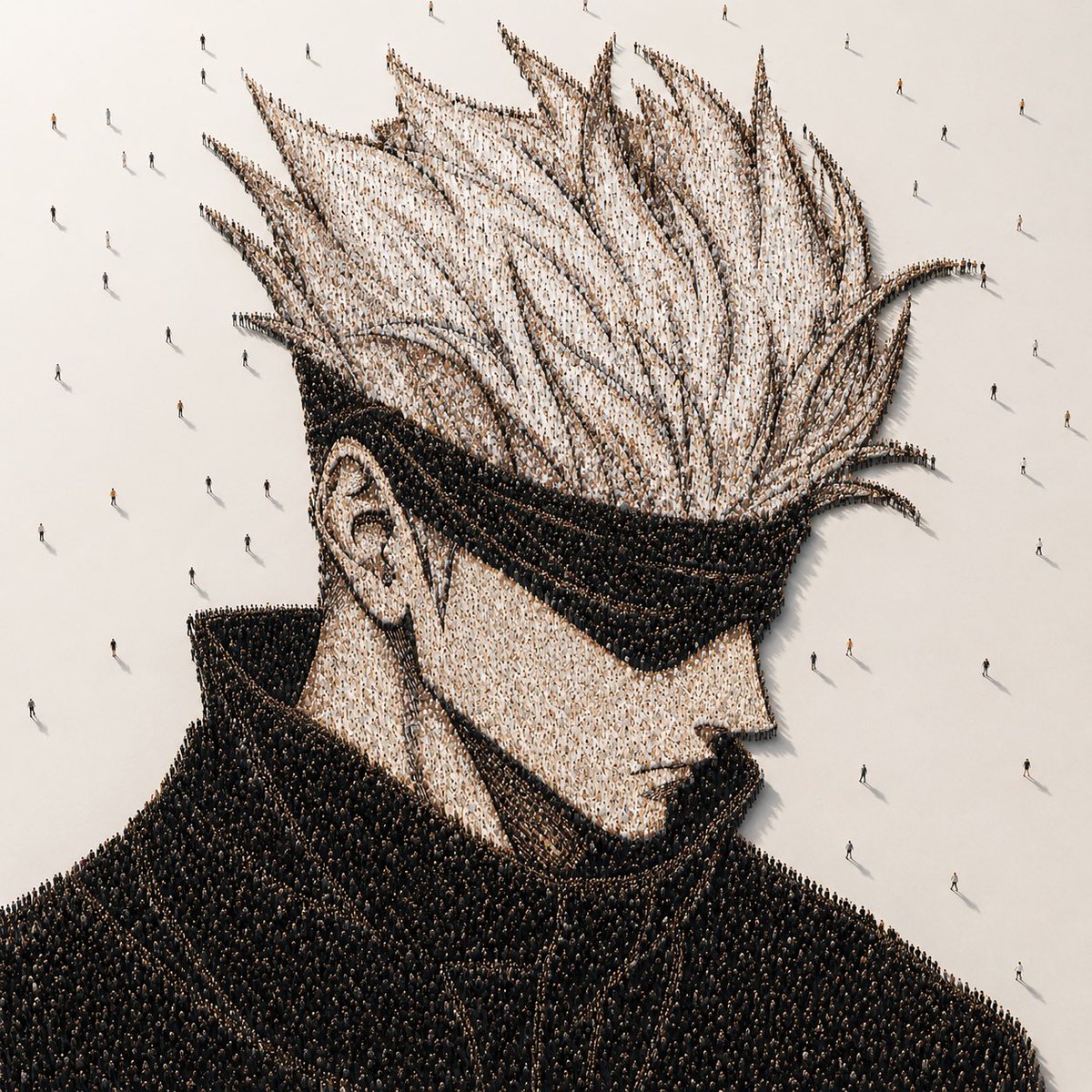 Crowd-Built Anime Portrait AI image template preview