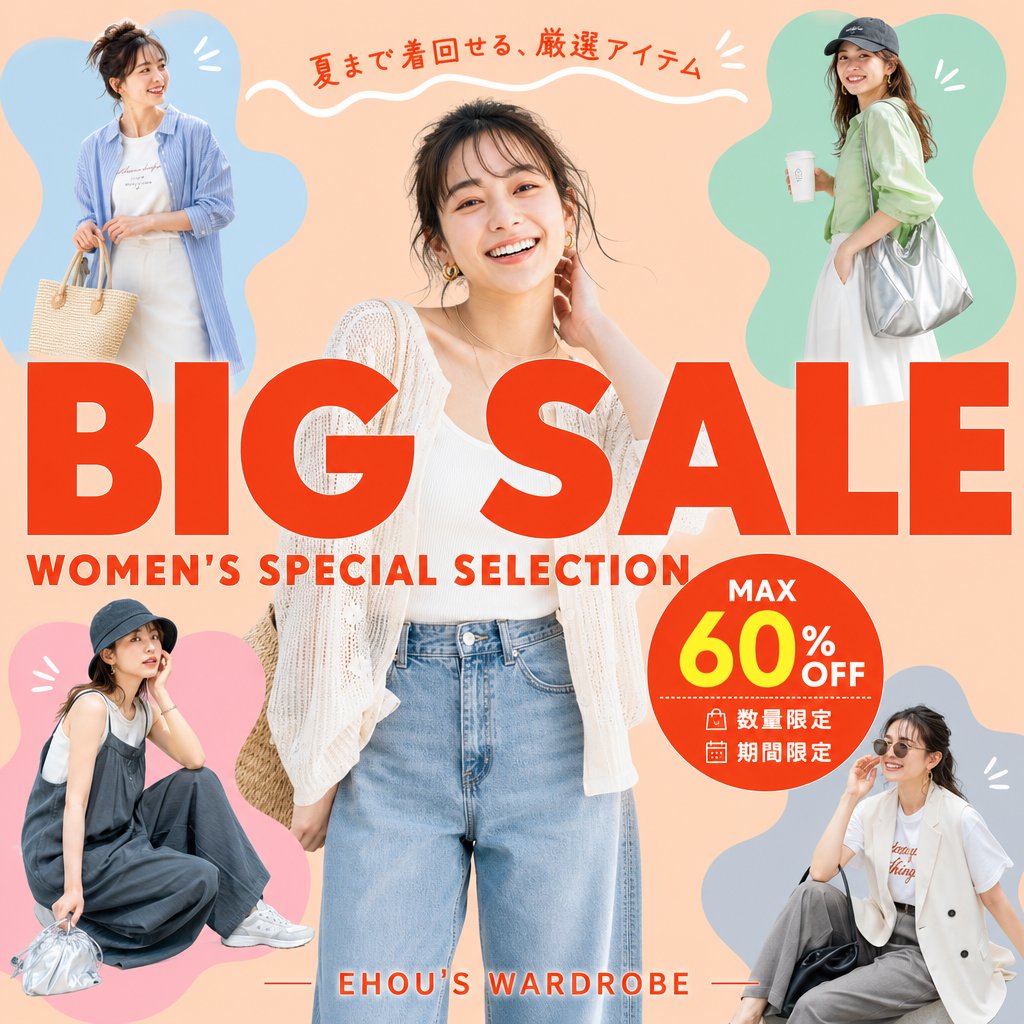 Women's Summer Big Sale Banner example 2