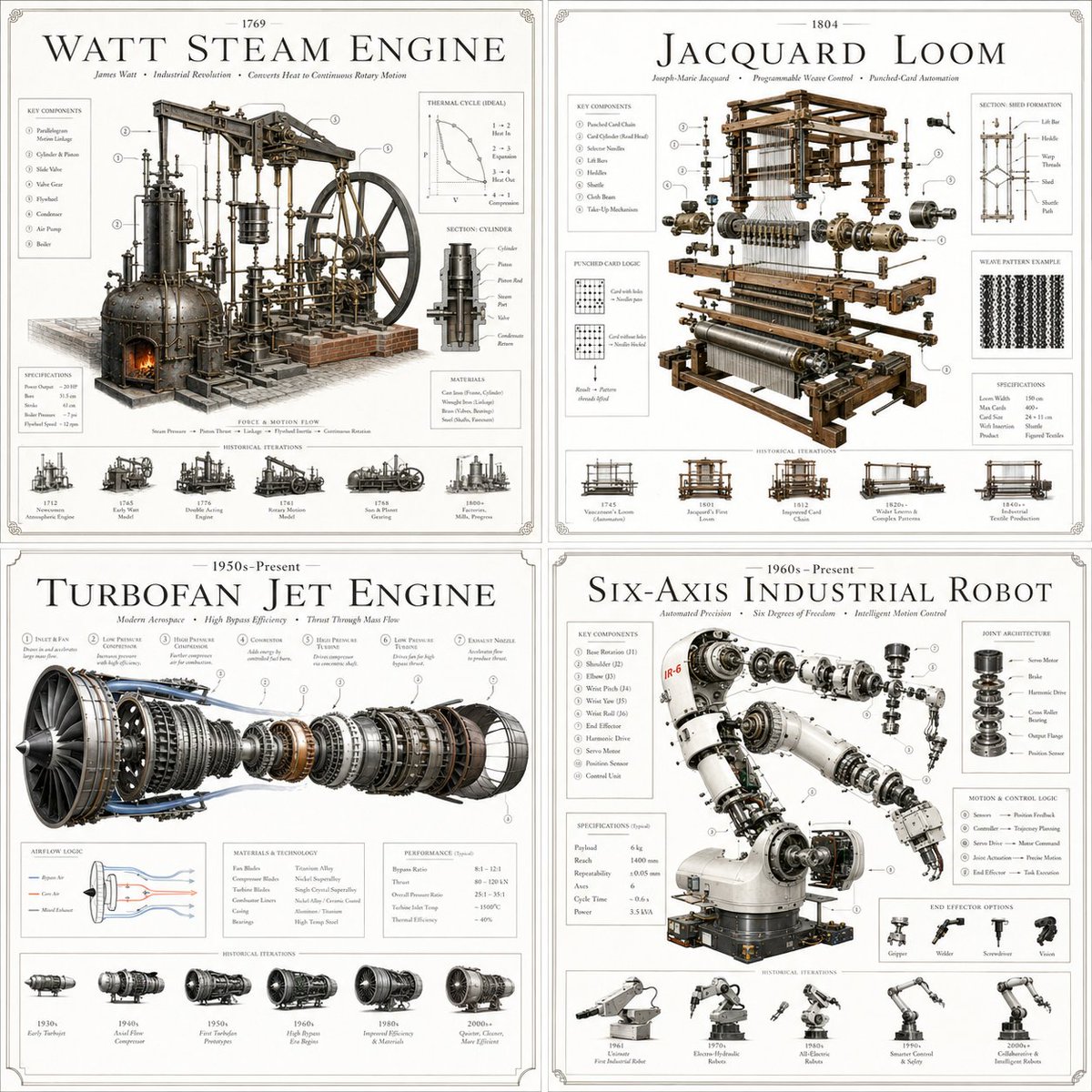 Luxury Patent Artifact Poster AI image template preview