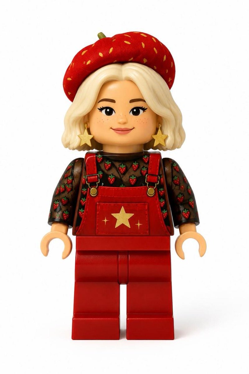 Realistic LEGO Minifigure Transformation AI image template preview