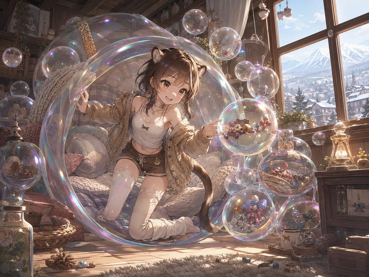 Whimsical Dream Race Concept AI image template preview
