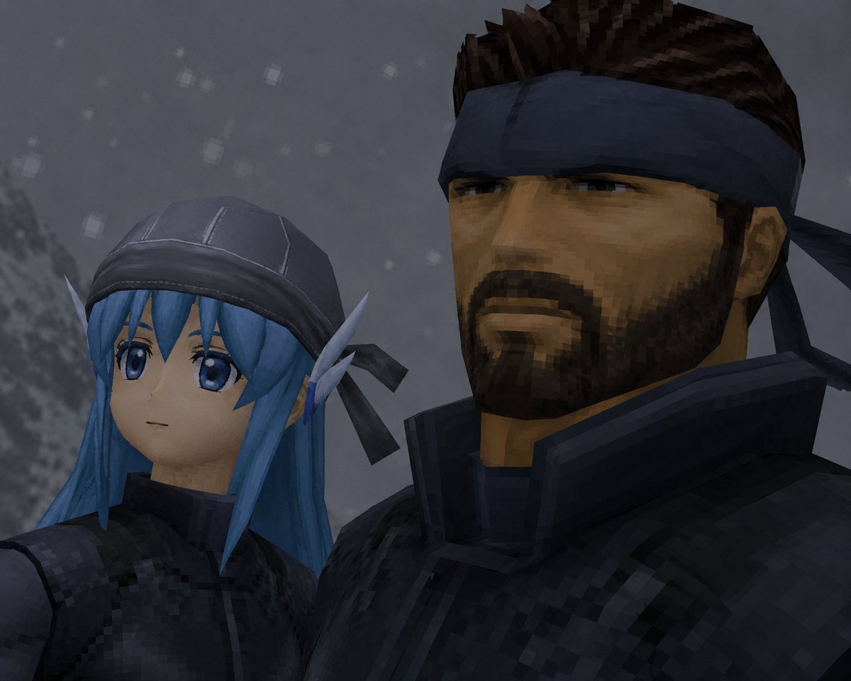 Retro Snowy Tactical Selfie AI image template preview