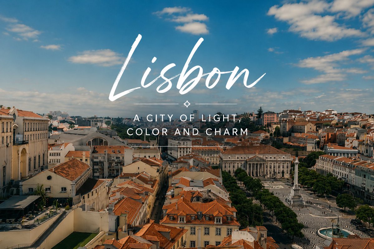 Lisbon Vintage Tram Travel Poster example 2