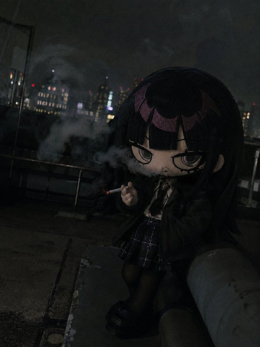 Candid Night Rooftop Portrait example 4