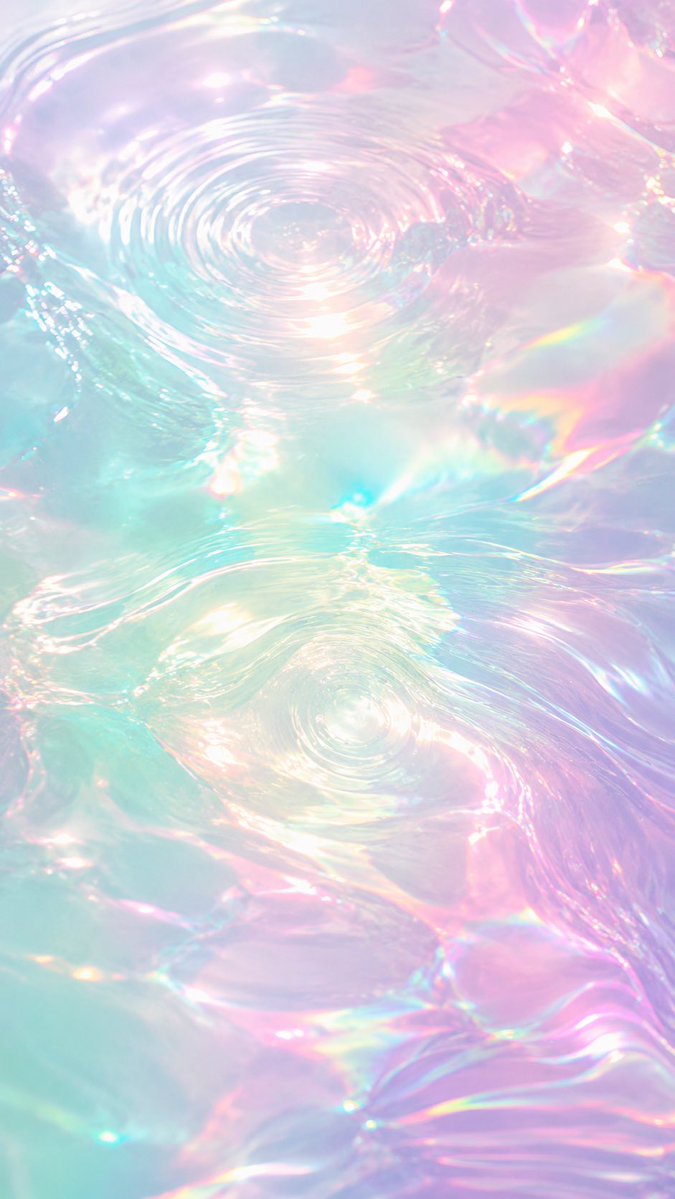 Iridescent Water Phone Wallpaper example 4