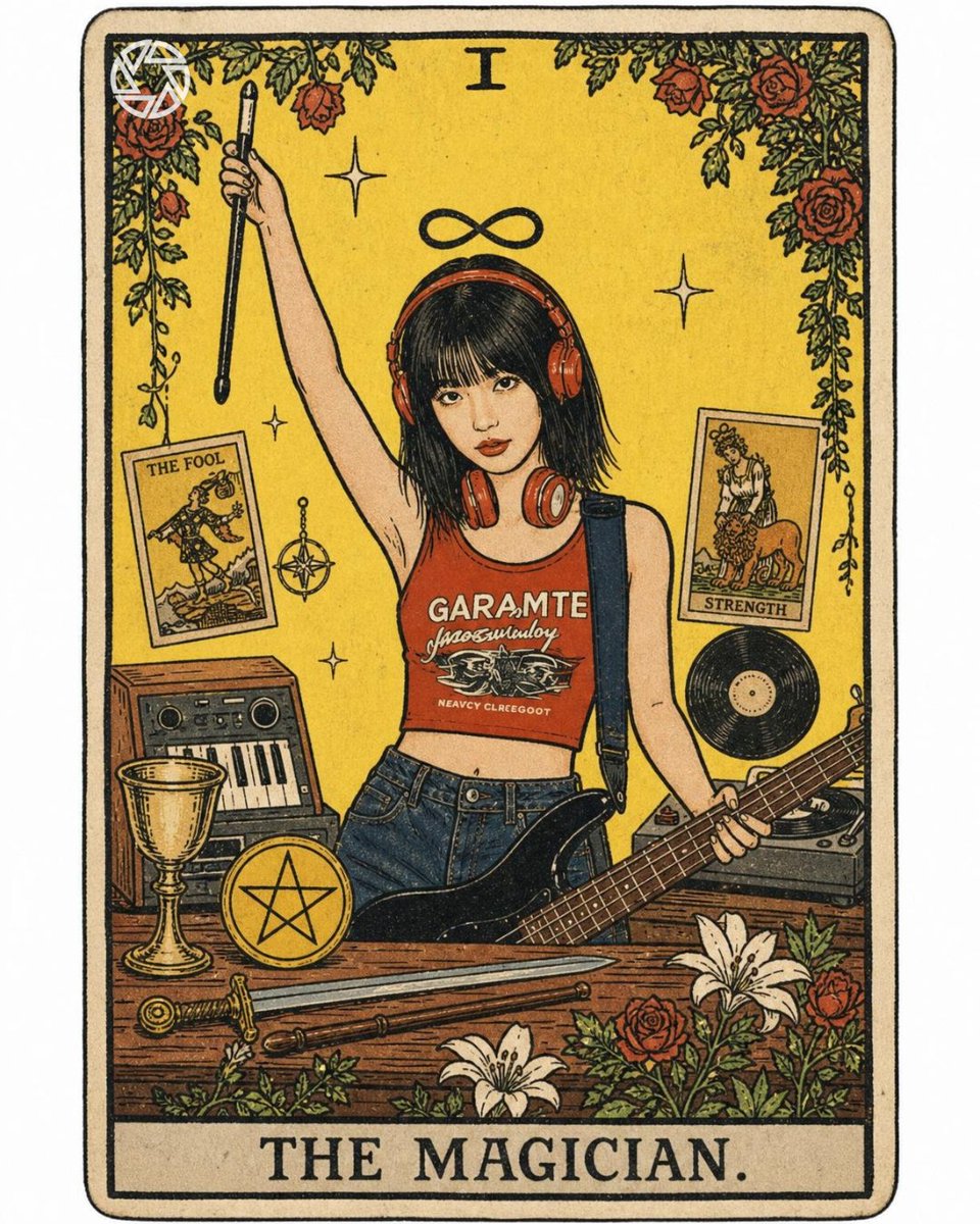 Rider-Waite Style Tarot Card example 2