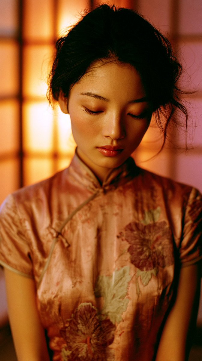 Cinematic Tatami Room Portrait example 2