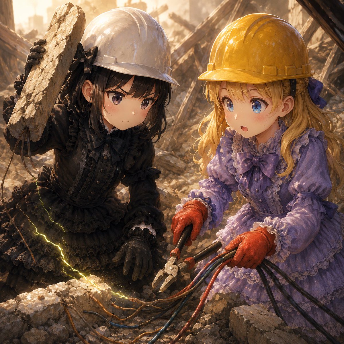 Anime Hardware Store Worker example 3