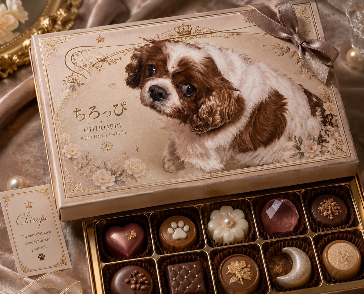 Luxury Pink Chocolatier Gift Box example 2