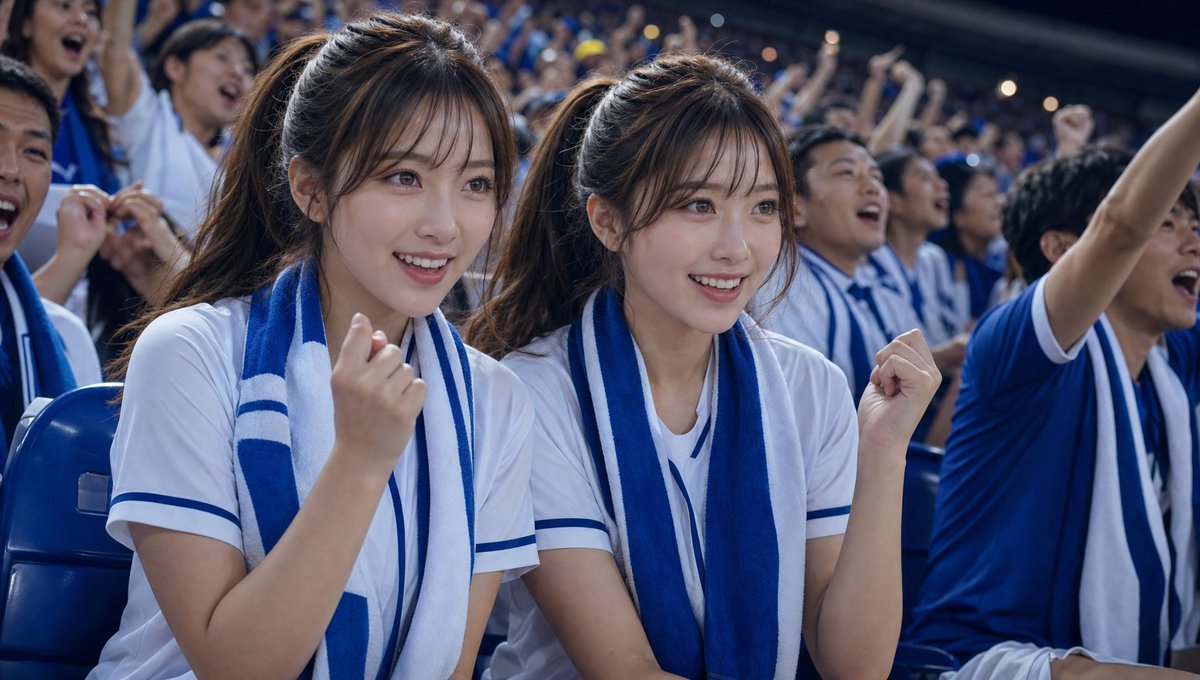 Soccer Fans Hidden Camera Cinematic Shot AI image template preview
