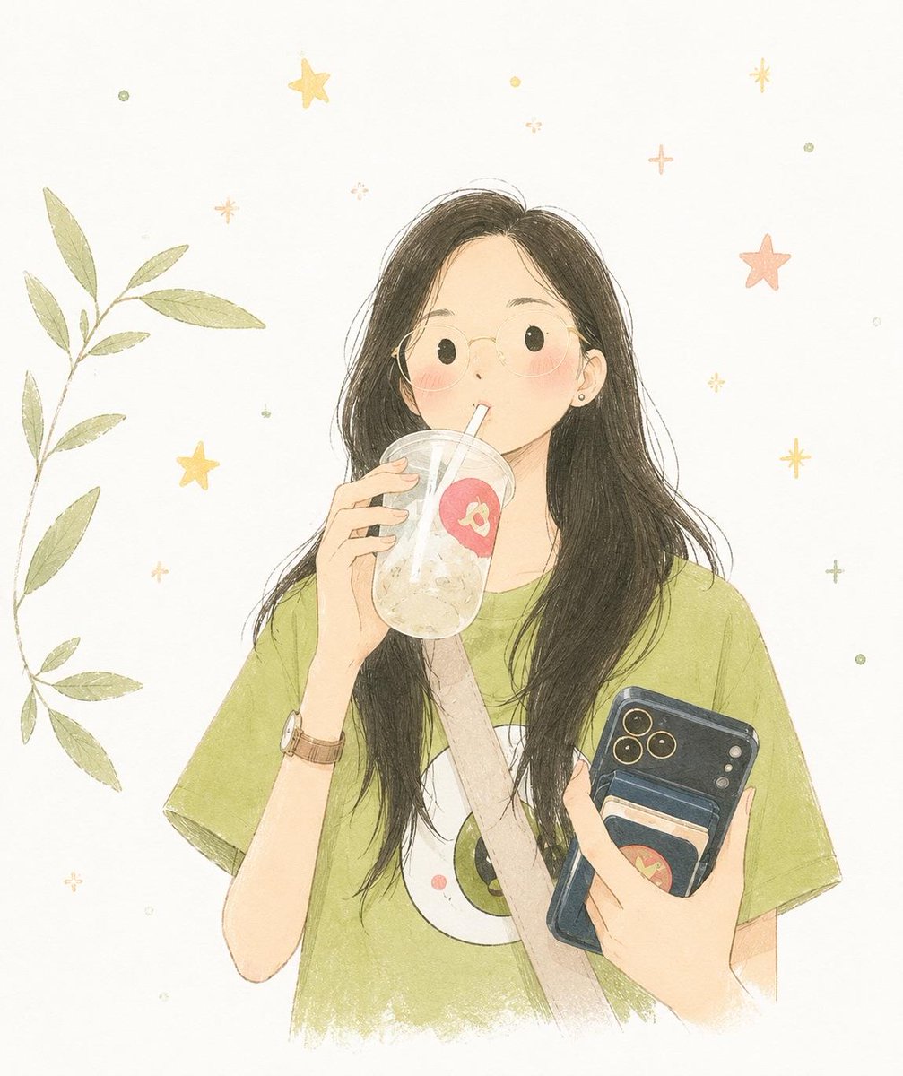 Minimalist Hand-Drawn Childrens Illustration AI image template preview