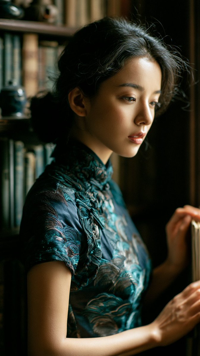 Authentic Qipao Interior Portrait example 2