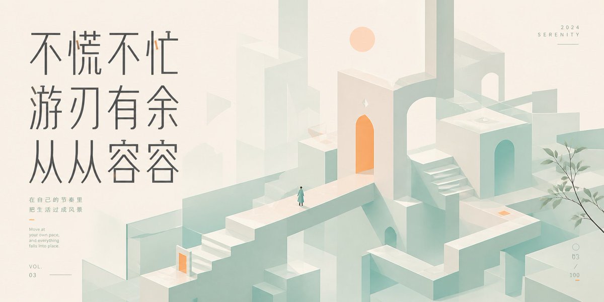 Serene Monument Valley Poster AI image template preview