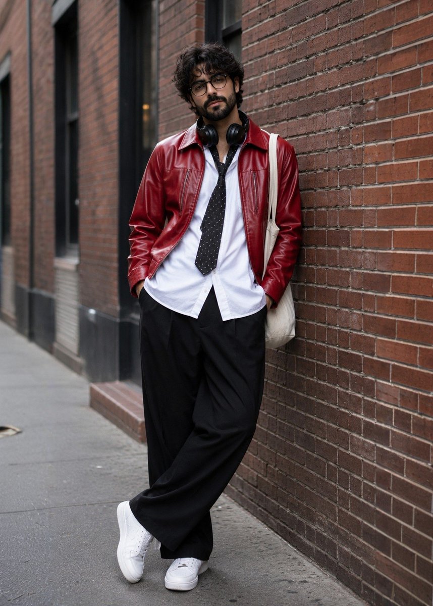 Street Fashion Photoshoot AI image template preview