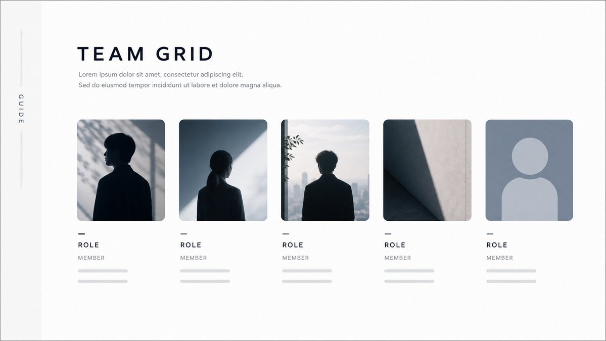 Minimal Luxury Brand Concept Slide example 3