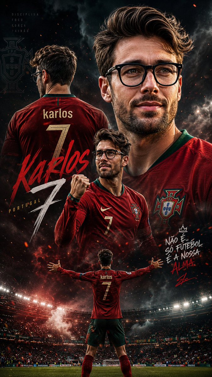 Cinematic Football Sports Poster AI image template preview
