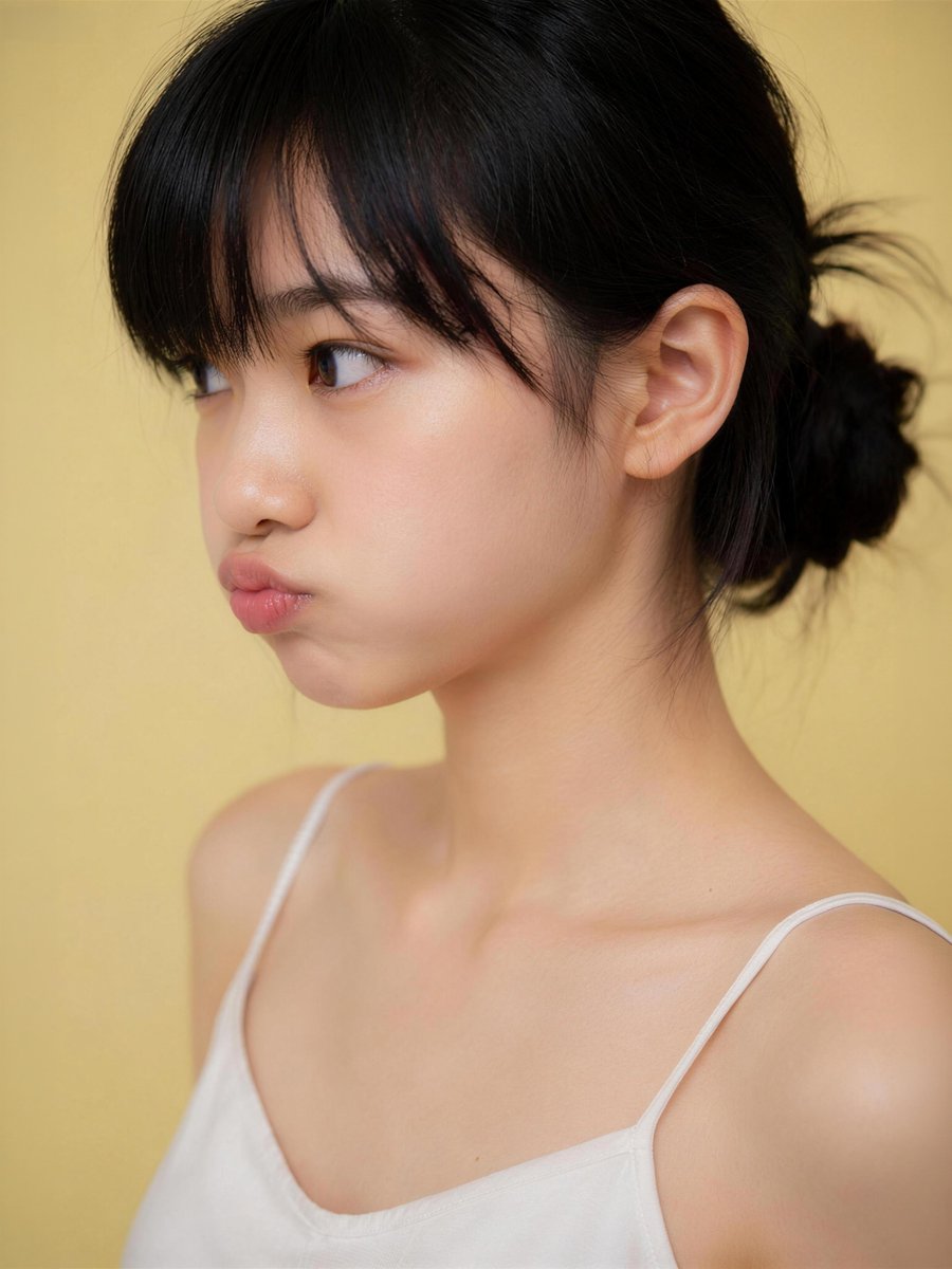 Censored Studio Portrait AI image template preview
