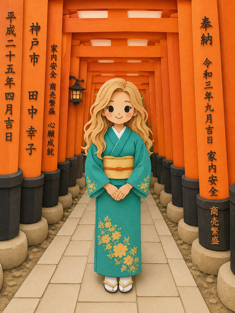 Papercraft Diorama Style Illustration AI image template preview