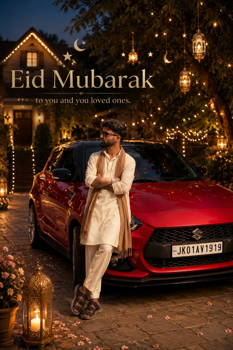 Cinematic Eid Portrait Transformation example 2