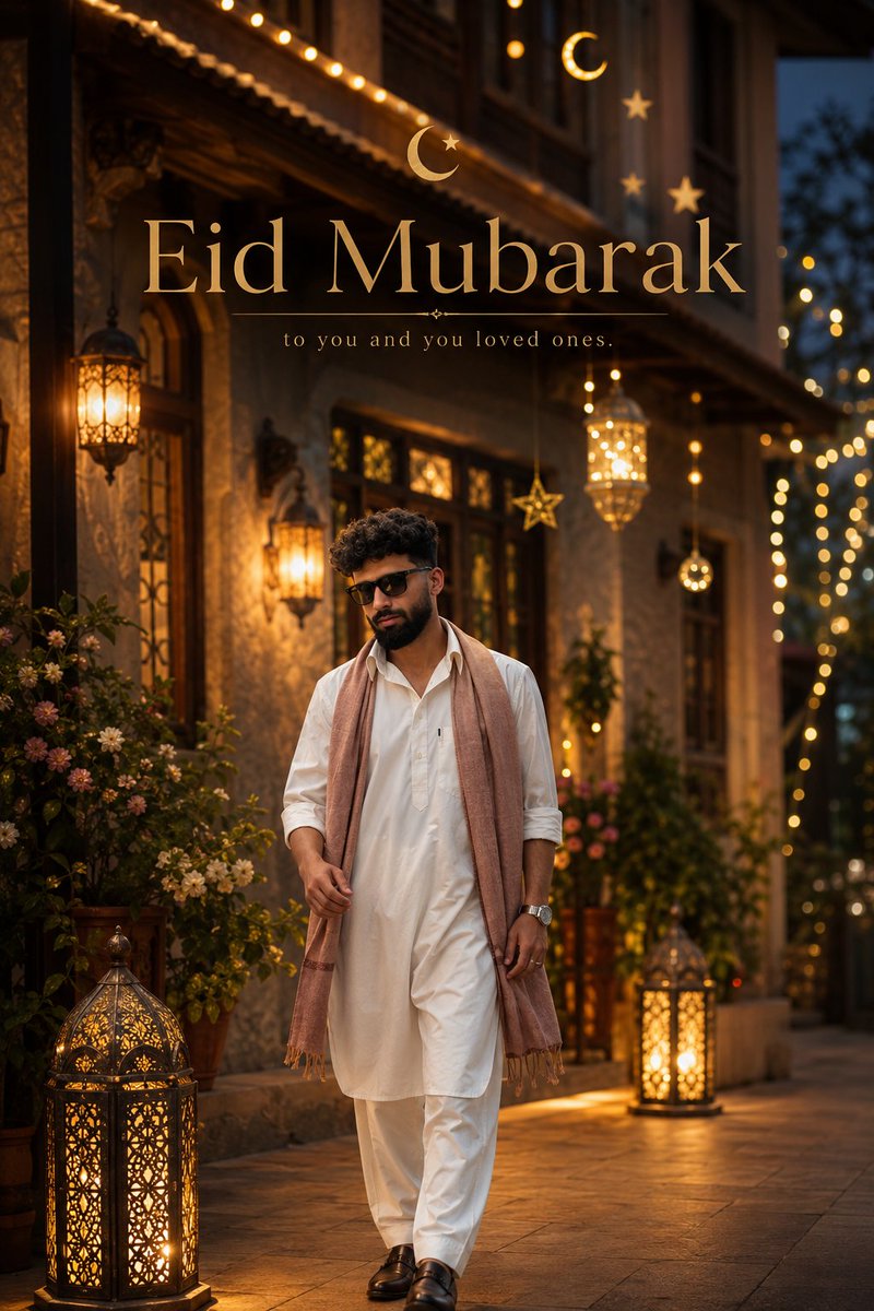 Cinematic Eid Portrait Transformation example 3