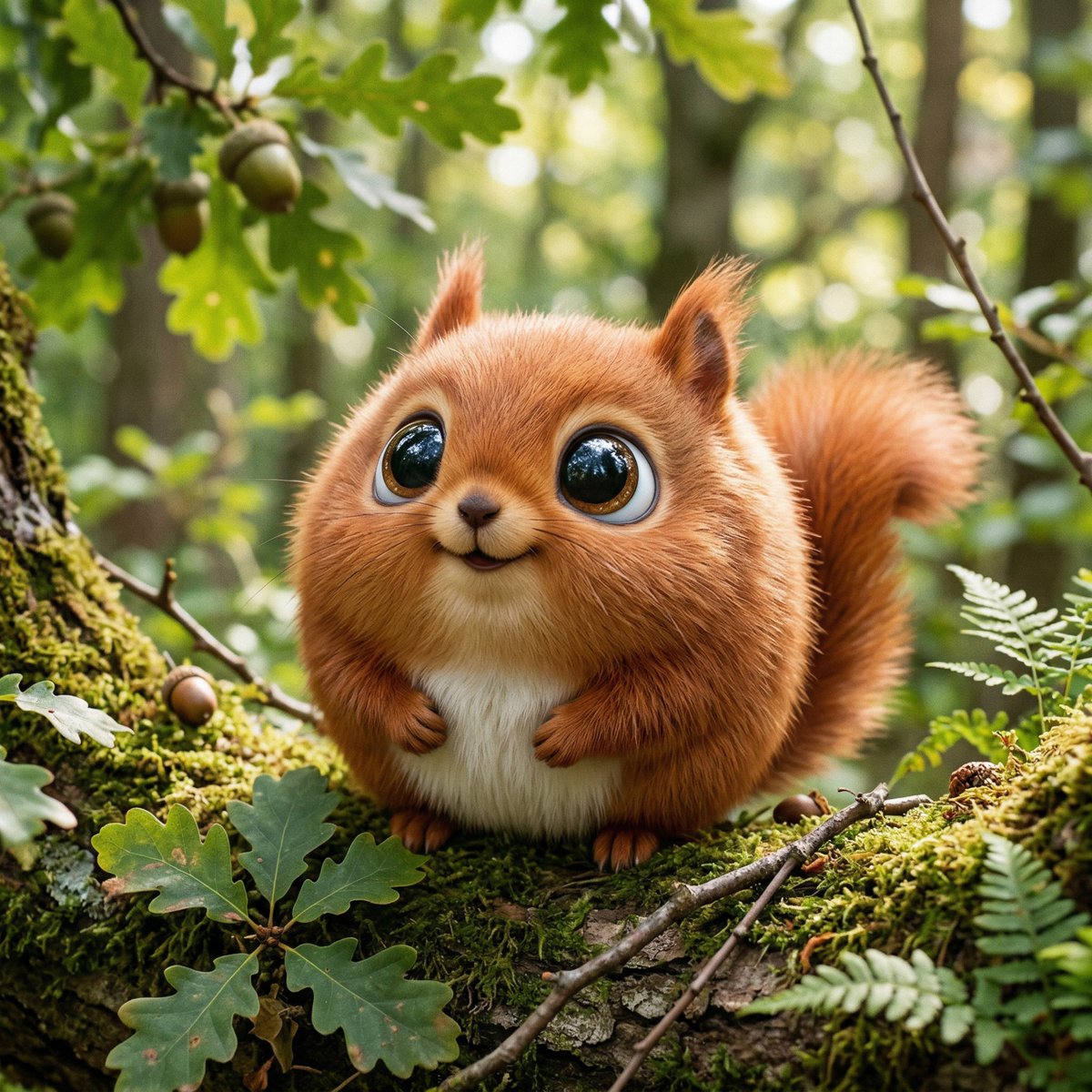 Spherical Cute Animal Portrait example 2