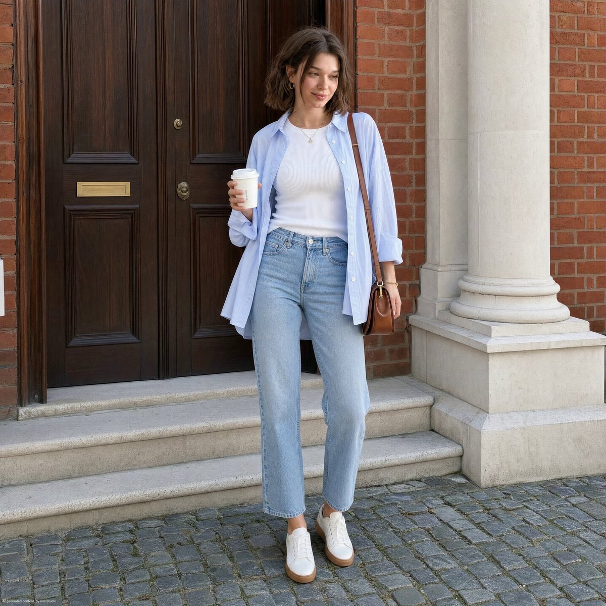 Street Style Lifestyle Portrait AI image template preview