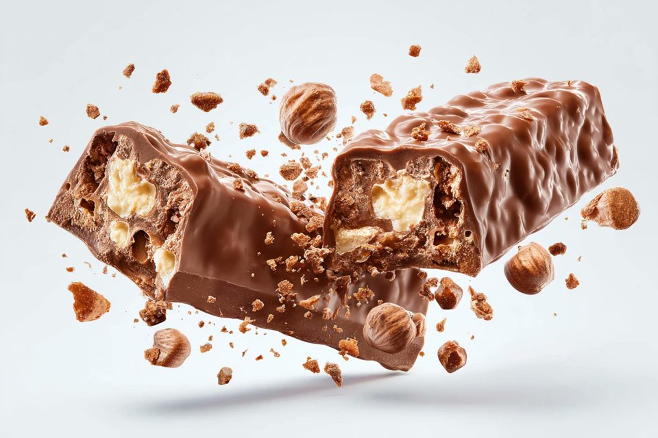 Exploding Food Commercial Photography AI image template preview