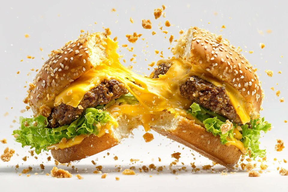 Exploding Food Commercial Photography example 3