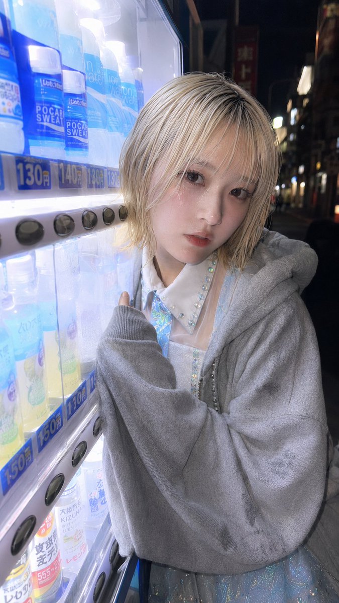 Ultra-Wide Vending Machine Portrait AI image template preview