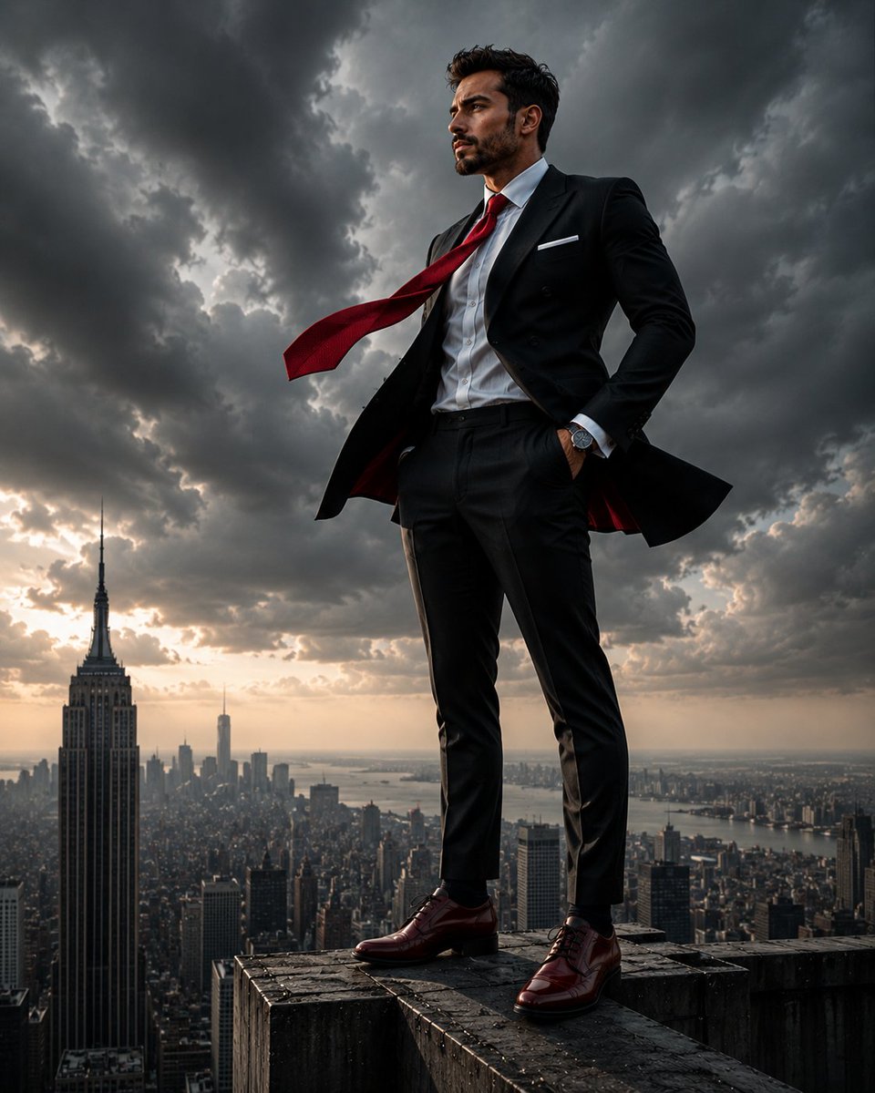Colossal Male Model Skyscraper Artwork example 2