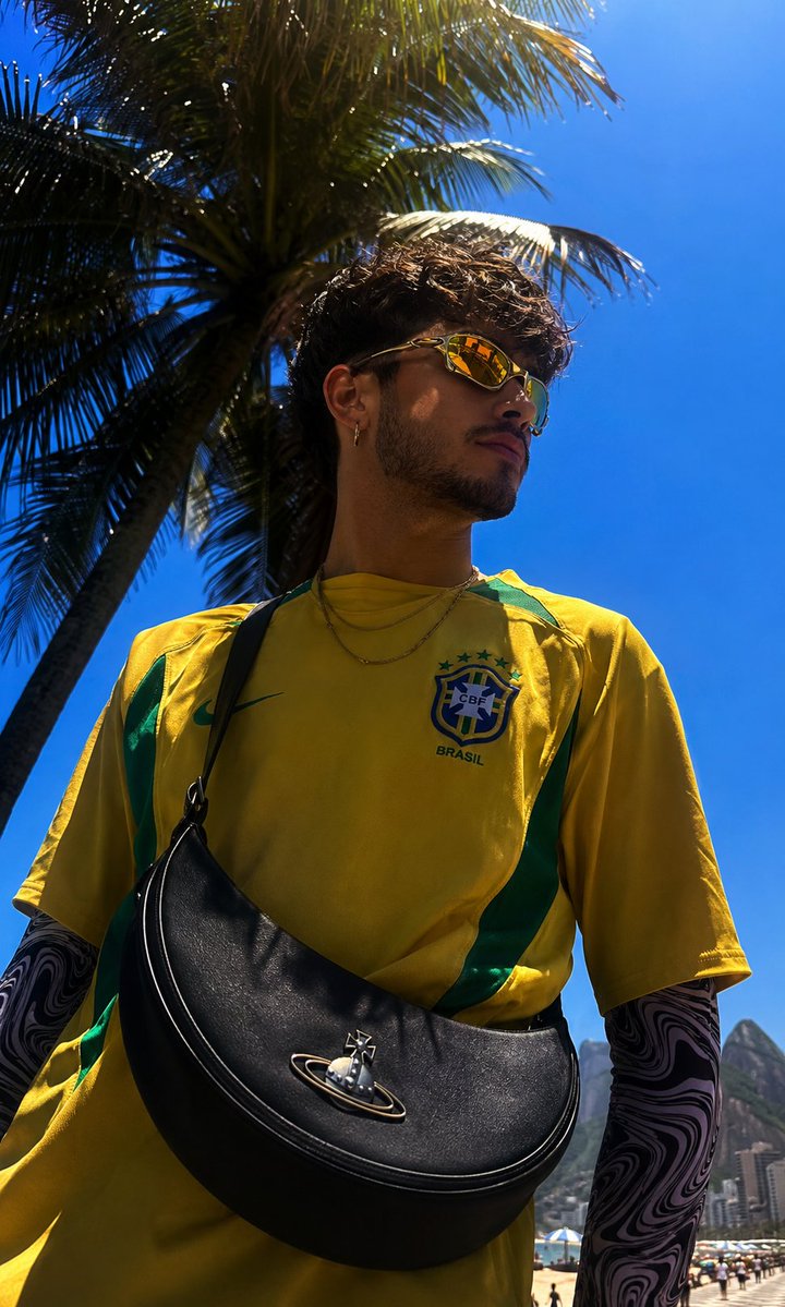 Copacabana Beach Fashion Photography AI image template preview
