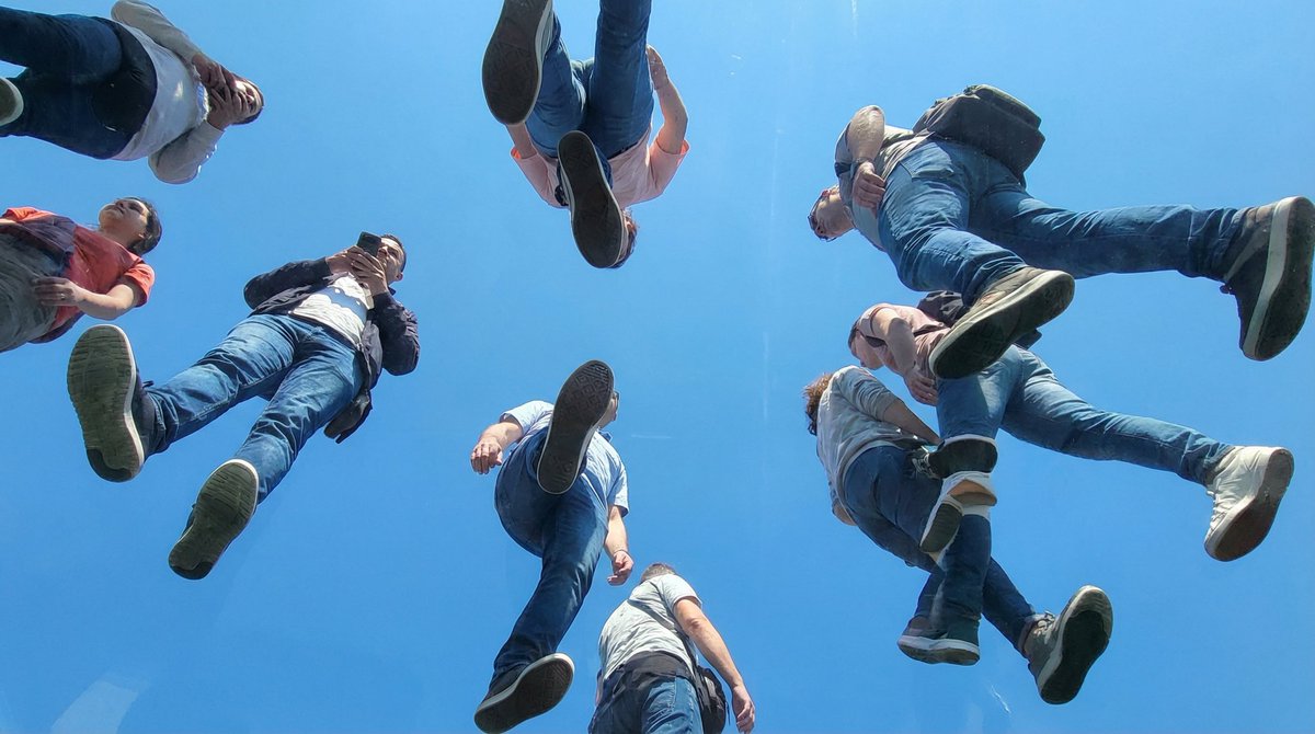 Under Glass Floor Perspective Shot example 4