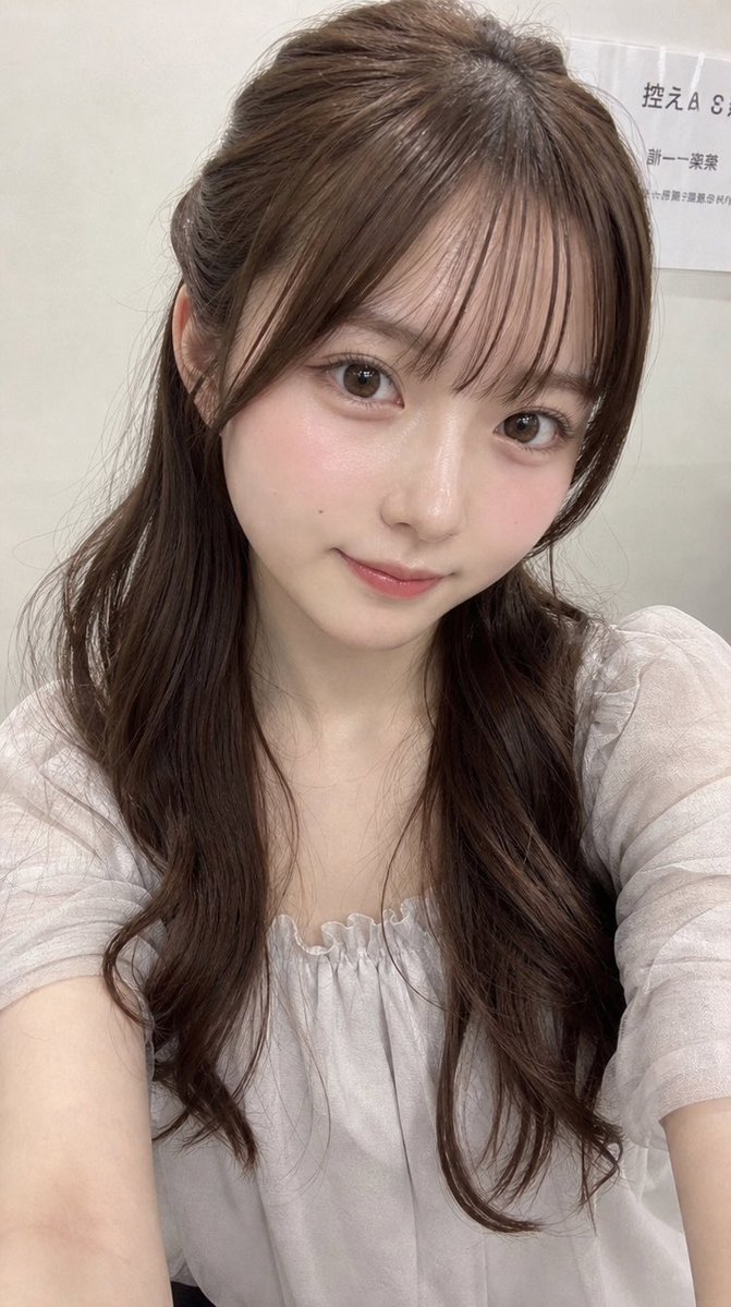 Realistic Selfie With Face Privacy Block AI image template preview