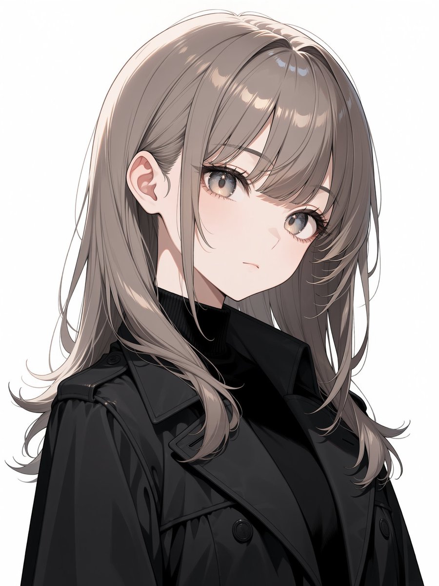 Faceless Anime Fashion Portrait example 2