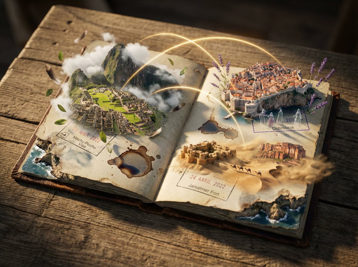 Passport Journey 3D Atlas example 4