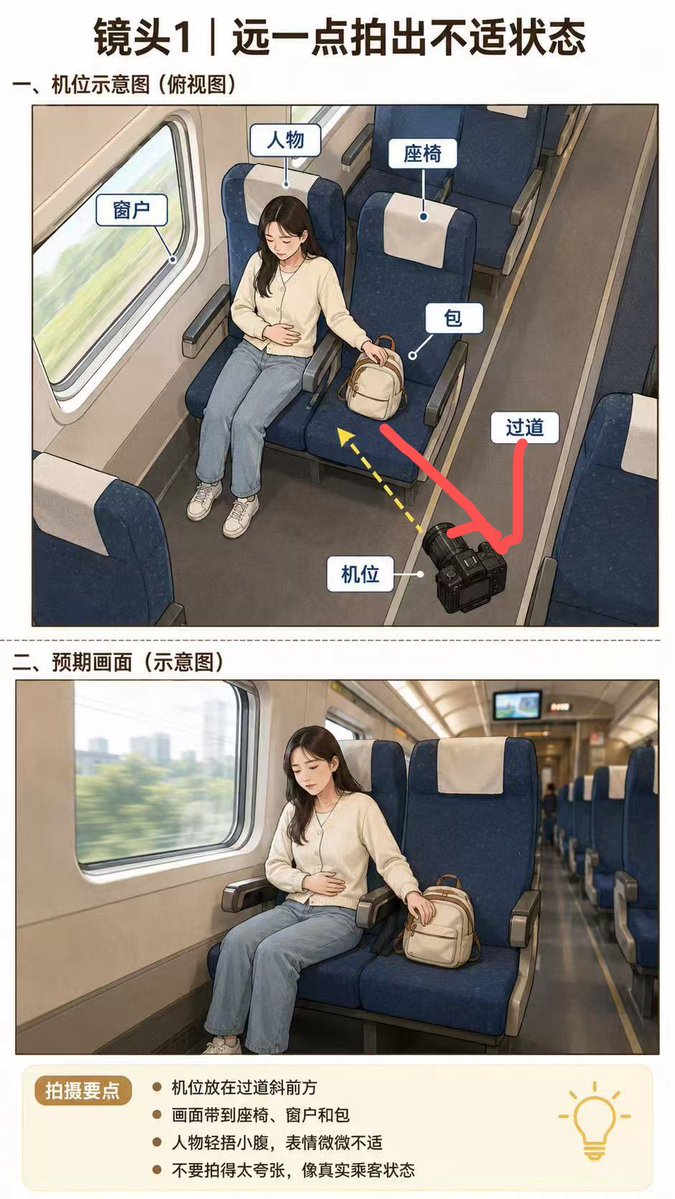 High-Speed Train Filming Storyboard AI image template preview