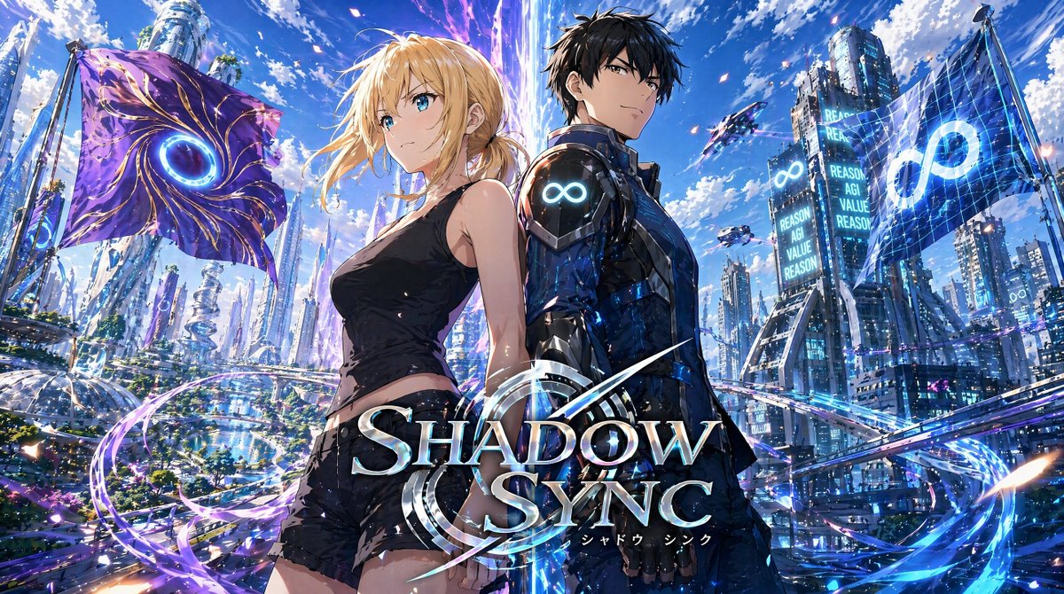 Shadow Sync Anime Key Visual example 4
