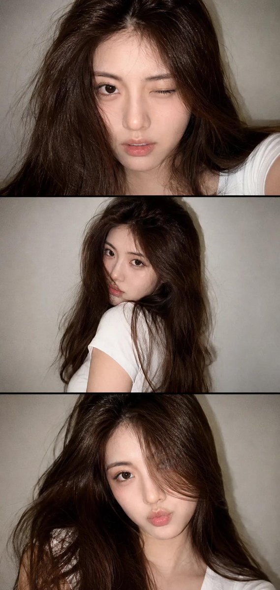Vintage Style Selfie Collage AI image template preview
