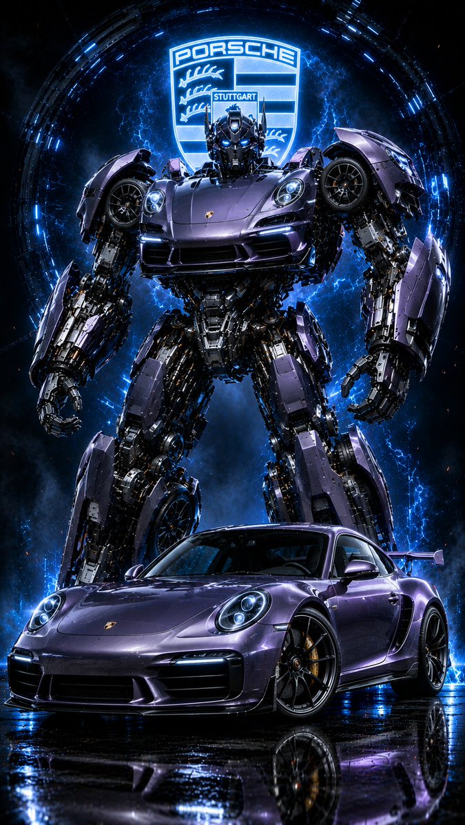 BMW Transformer Robot Advertisement example 3