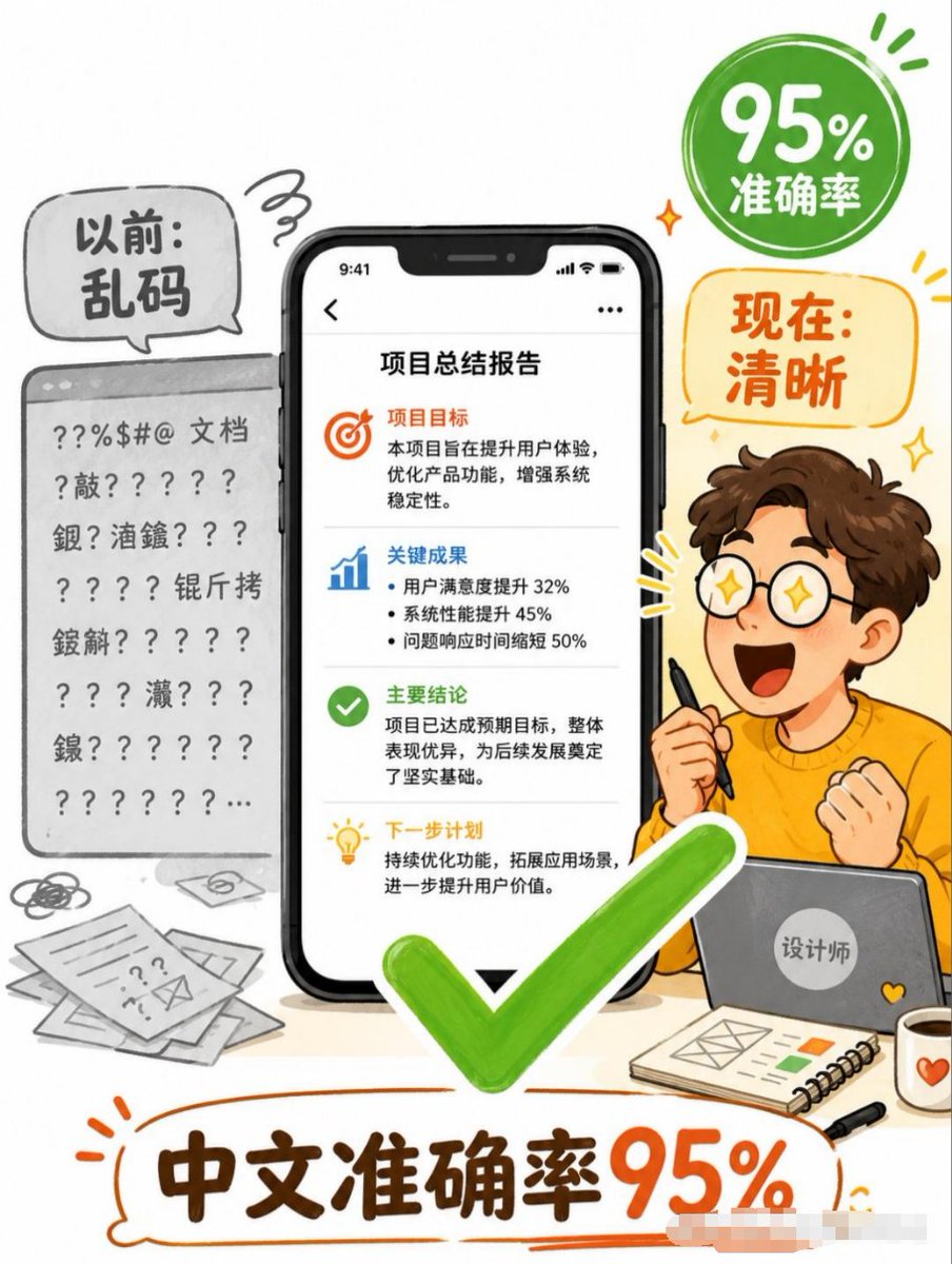 Chinese Text Accuracy Infographic AI image template preview