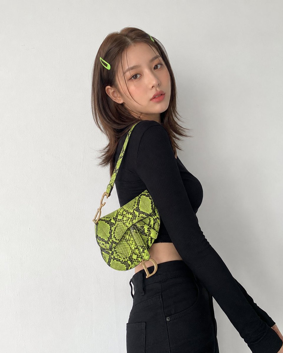 Modern Korean Streetwear Portrait AI image template preview