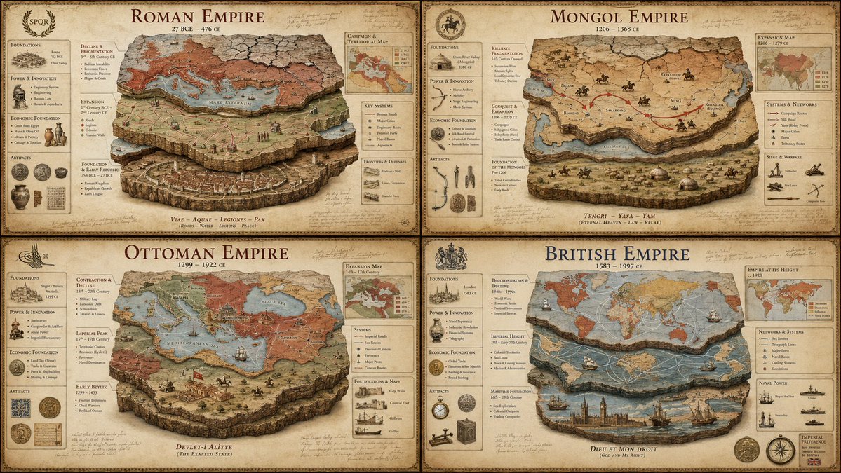 Luxury Empire Stratigraphy Poster AI image template preview