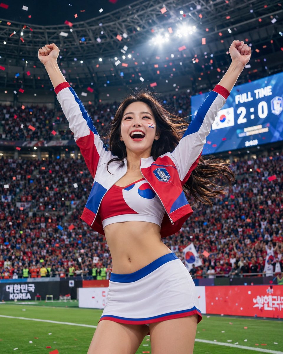World Cup Victory Celebration AI image template preview