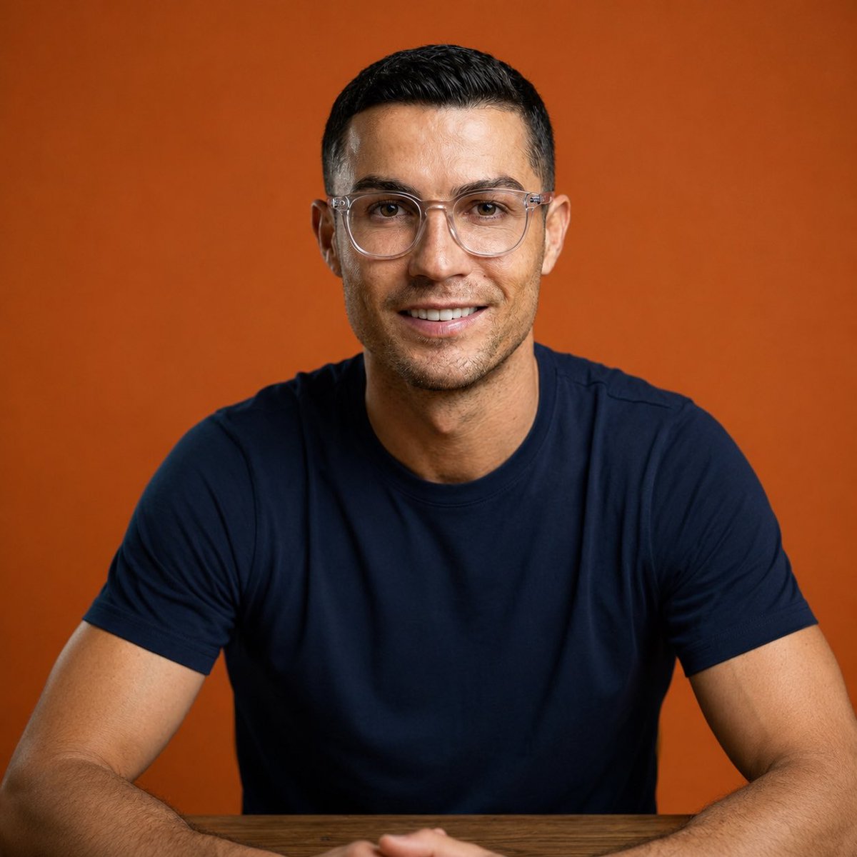 Professional Studio Portrait Headshots AI image template preview