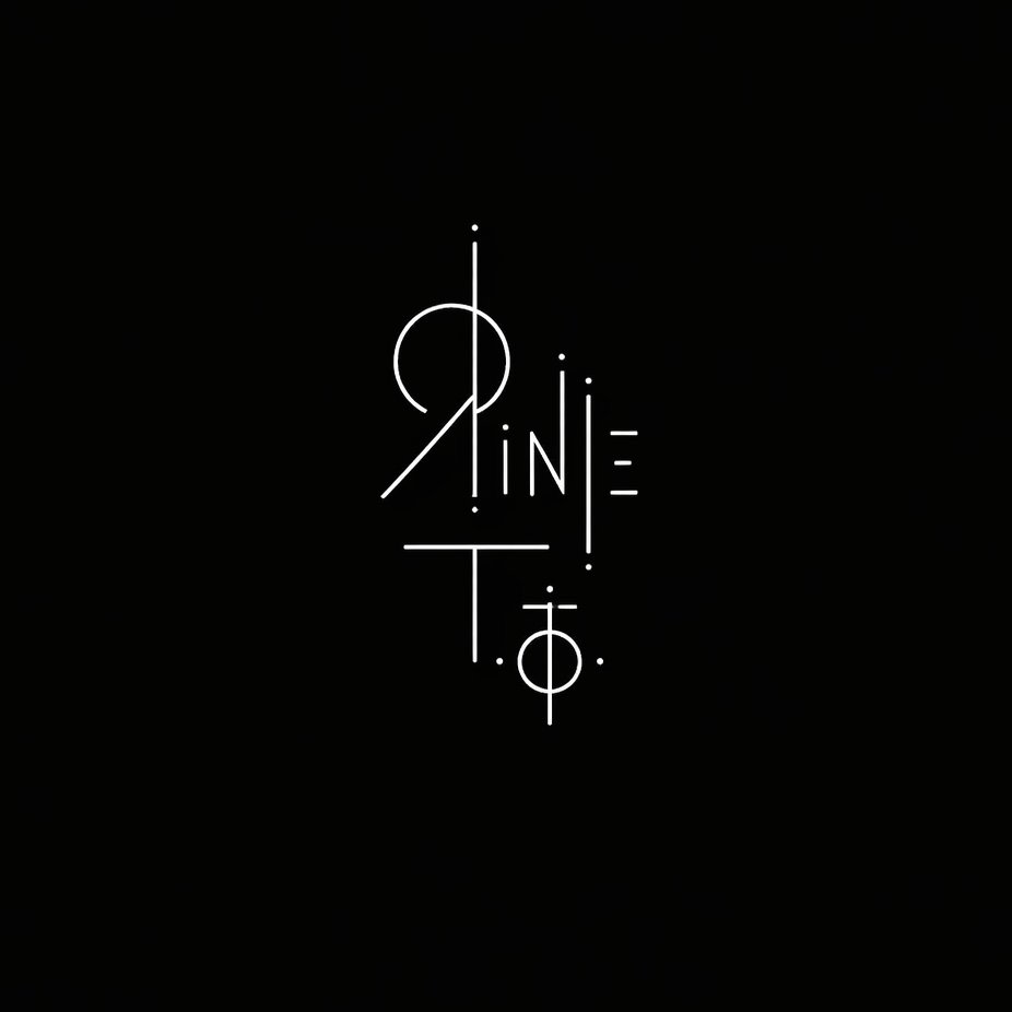 Minimalist Sigil Logo Design AI image template preview